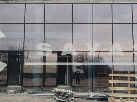 Масштабные габаритные алюминиевые витражи Красногвардейское